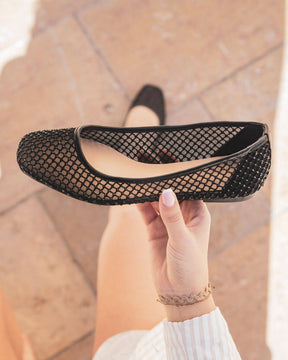Ballerines femme plates confort noires - Stéphanie - Casualmode.fr