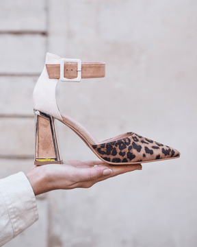 Escarpins femme léopard à talon - Maryam - Casualmode.fr