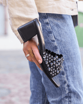 Sandale femme noire à talon carré - Carlotta - Casualmode.fr